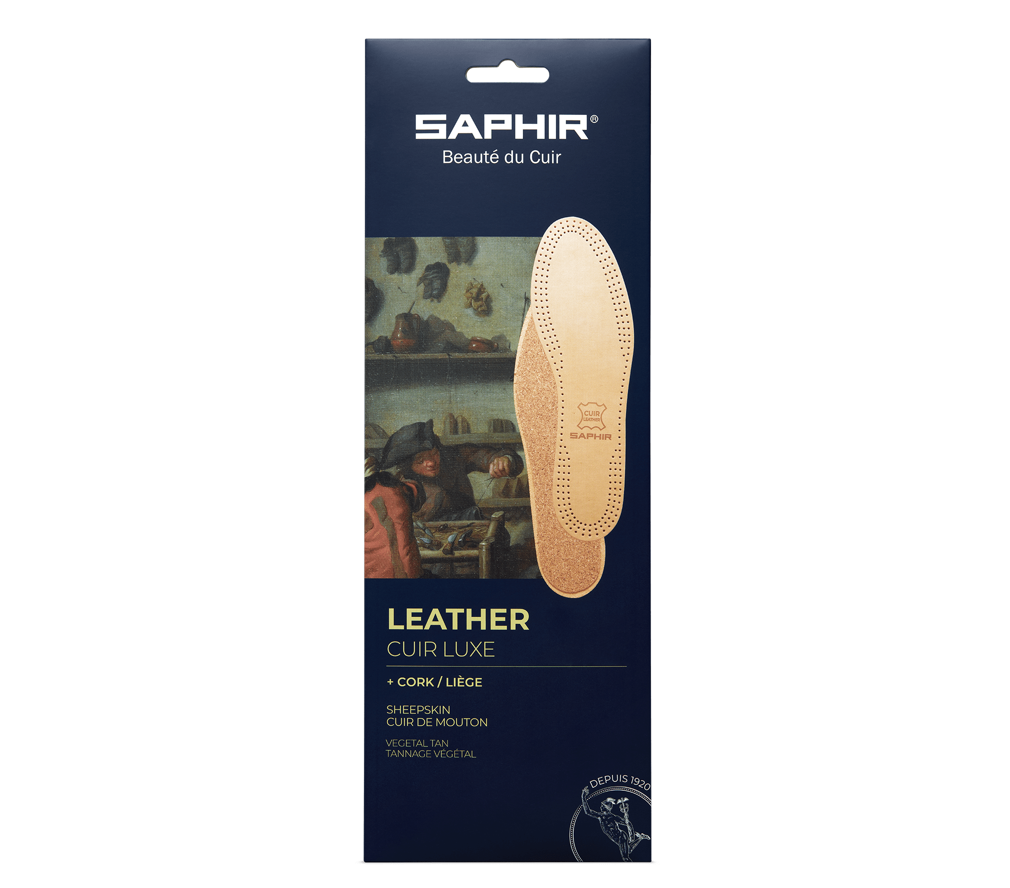 Leather & Cork Insoles